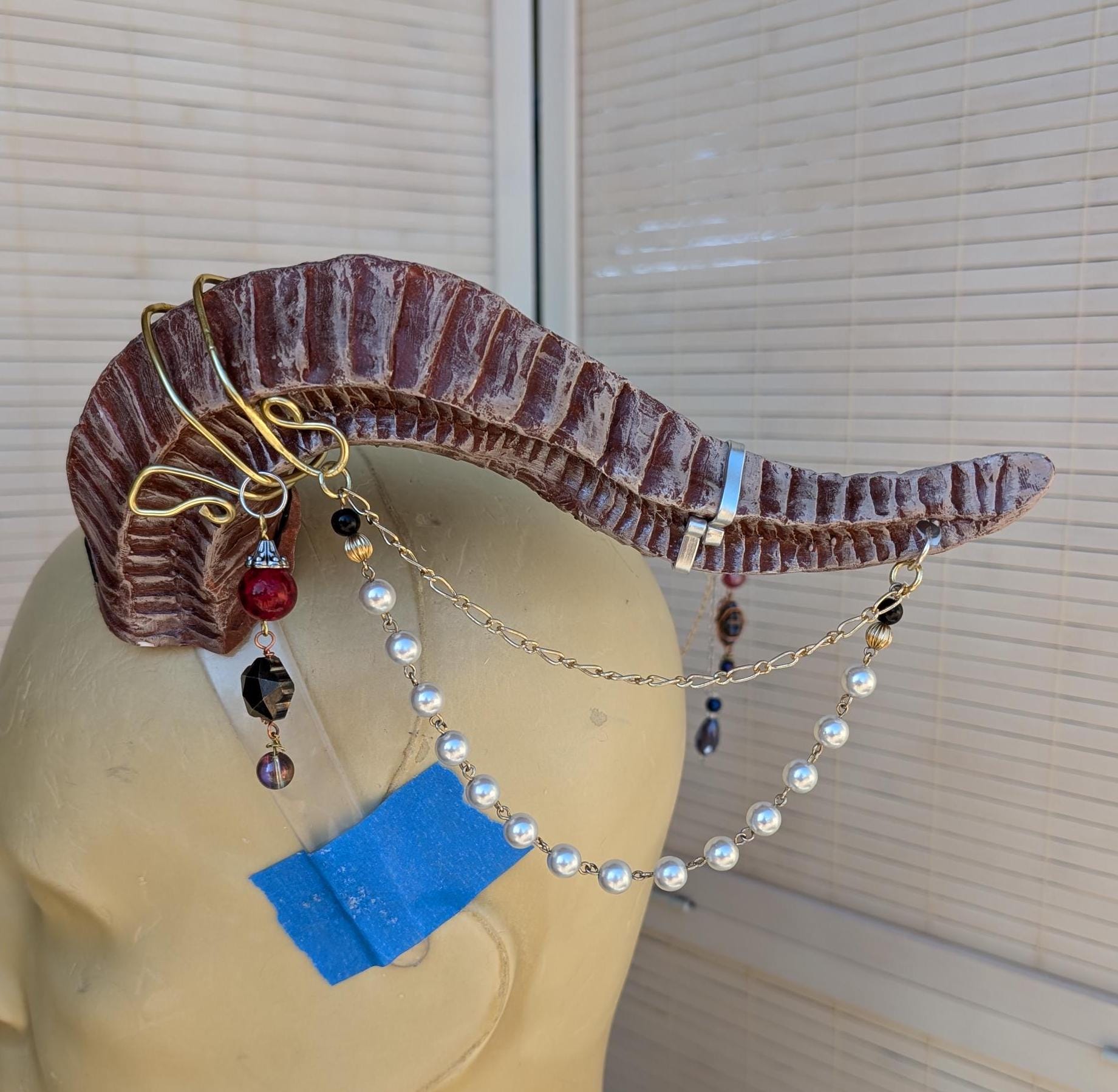 Decorated Medium Horn Headdress (Custom)
