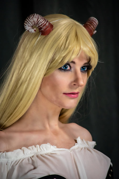 Curled Tiefling / Small Ram Horns (Pair)