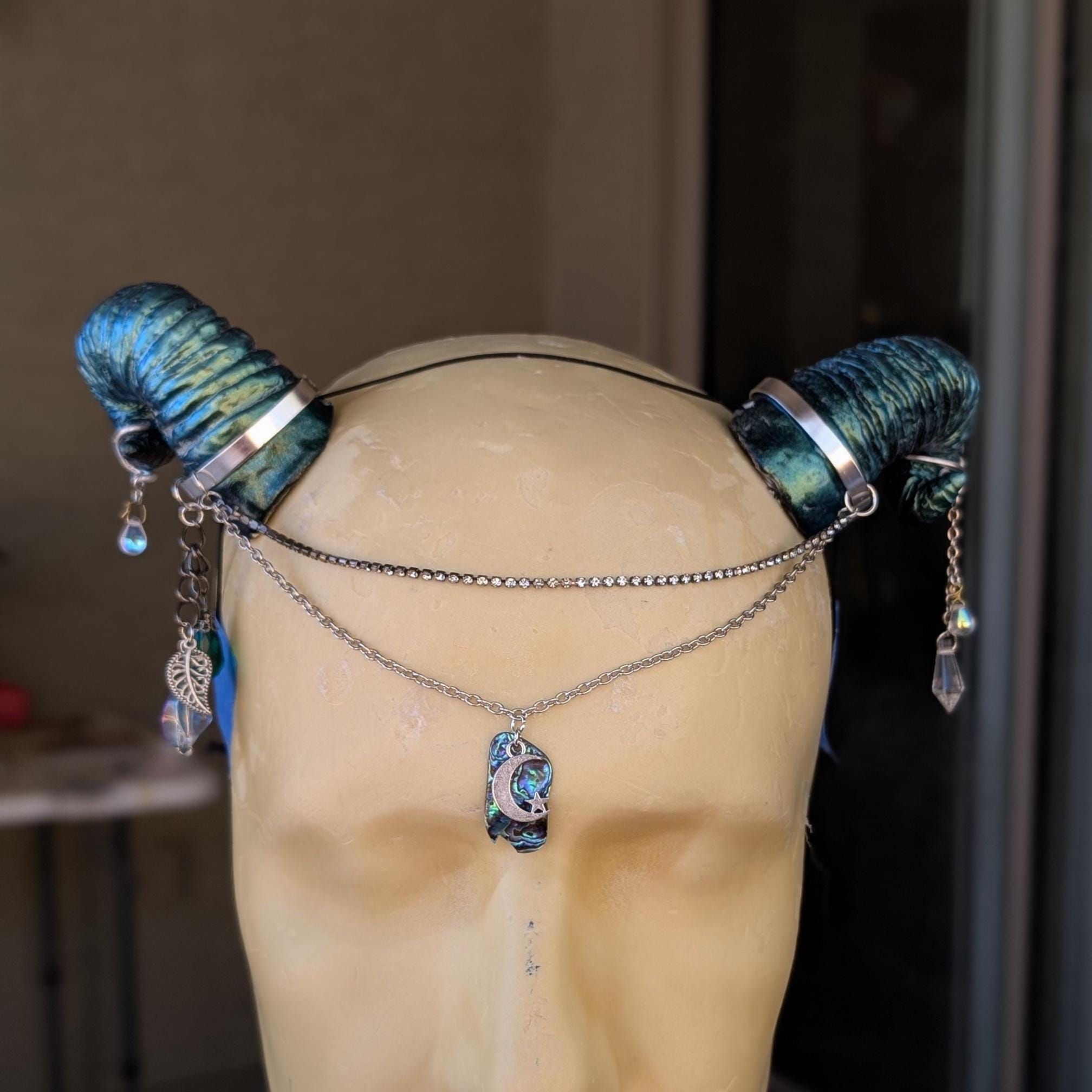 Decorated Extra Small Horn Headdress (Custom)