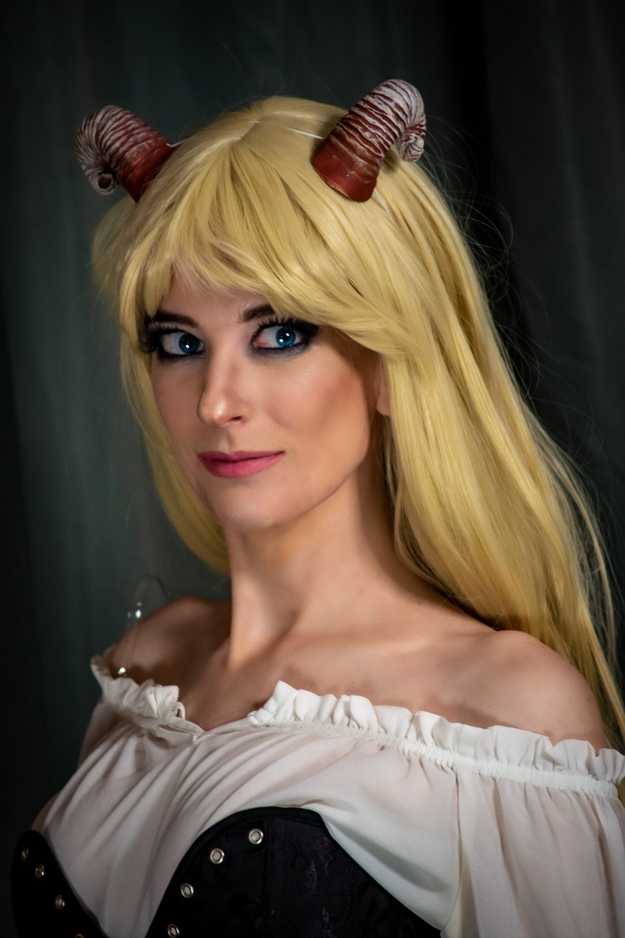 Curled Tiefling / Small Ram Horns (Pair)