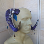 Decorated Ram / Mollymauk Horn Headdress (Custom)