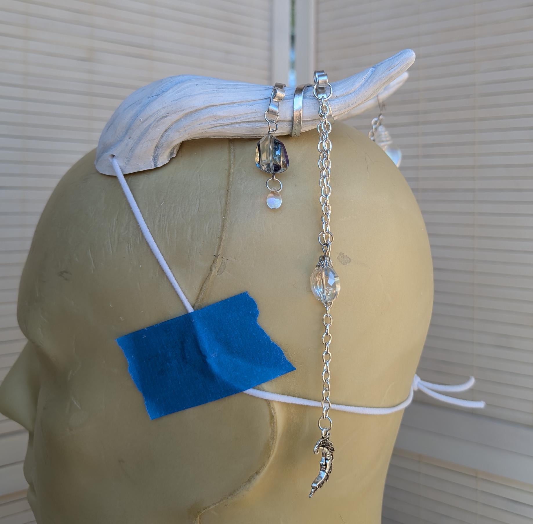 Decorated Small Horn Headdress (Custom)