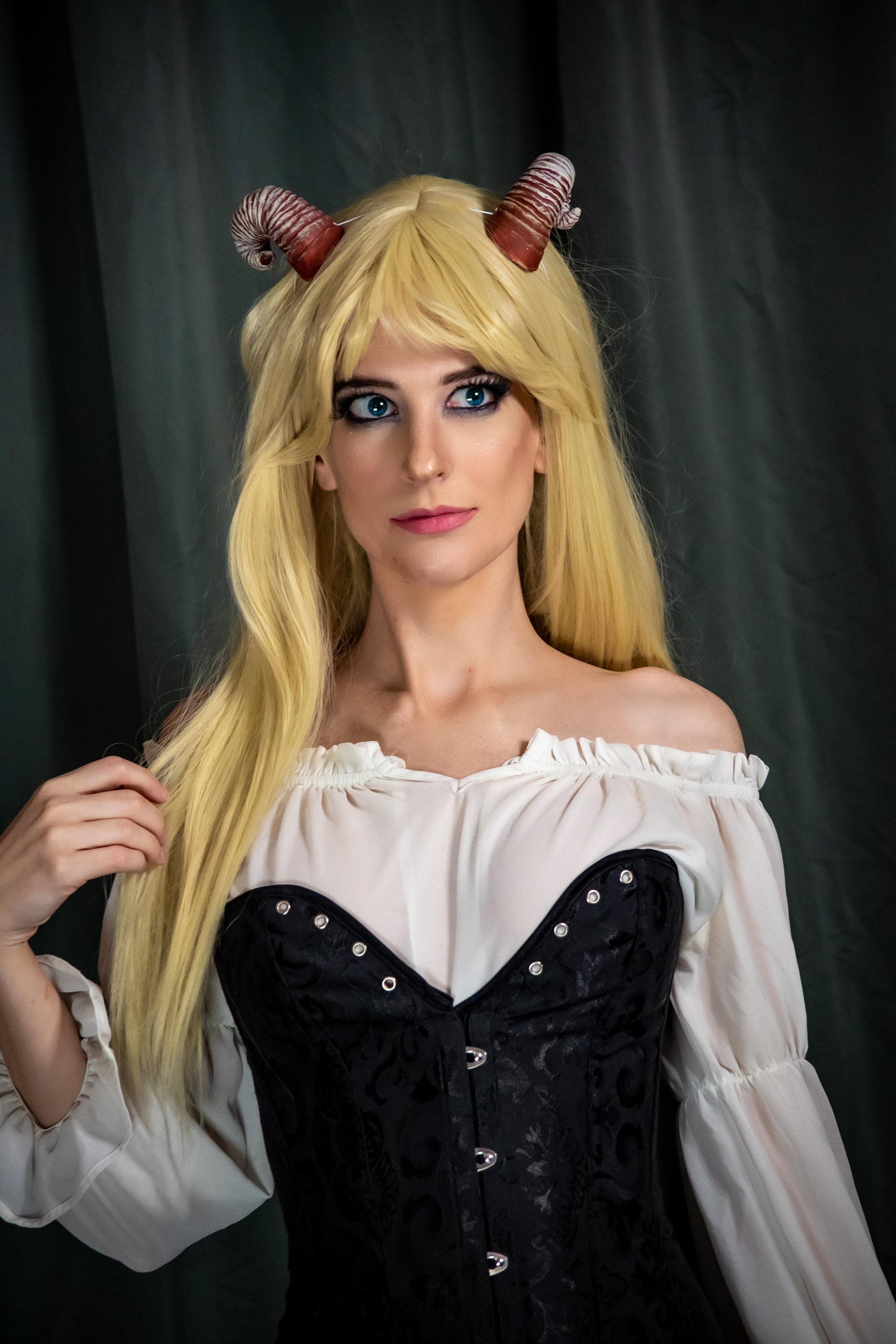 Curled Tiefling / Small Ram Horns (Pair)