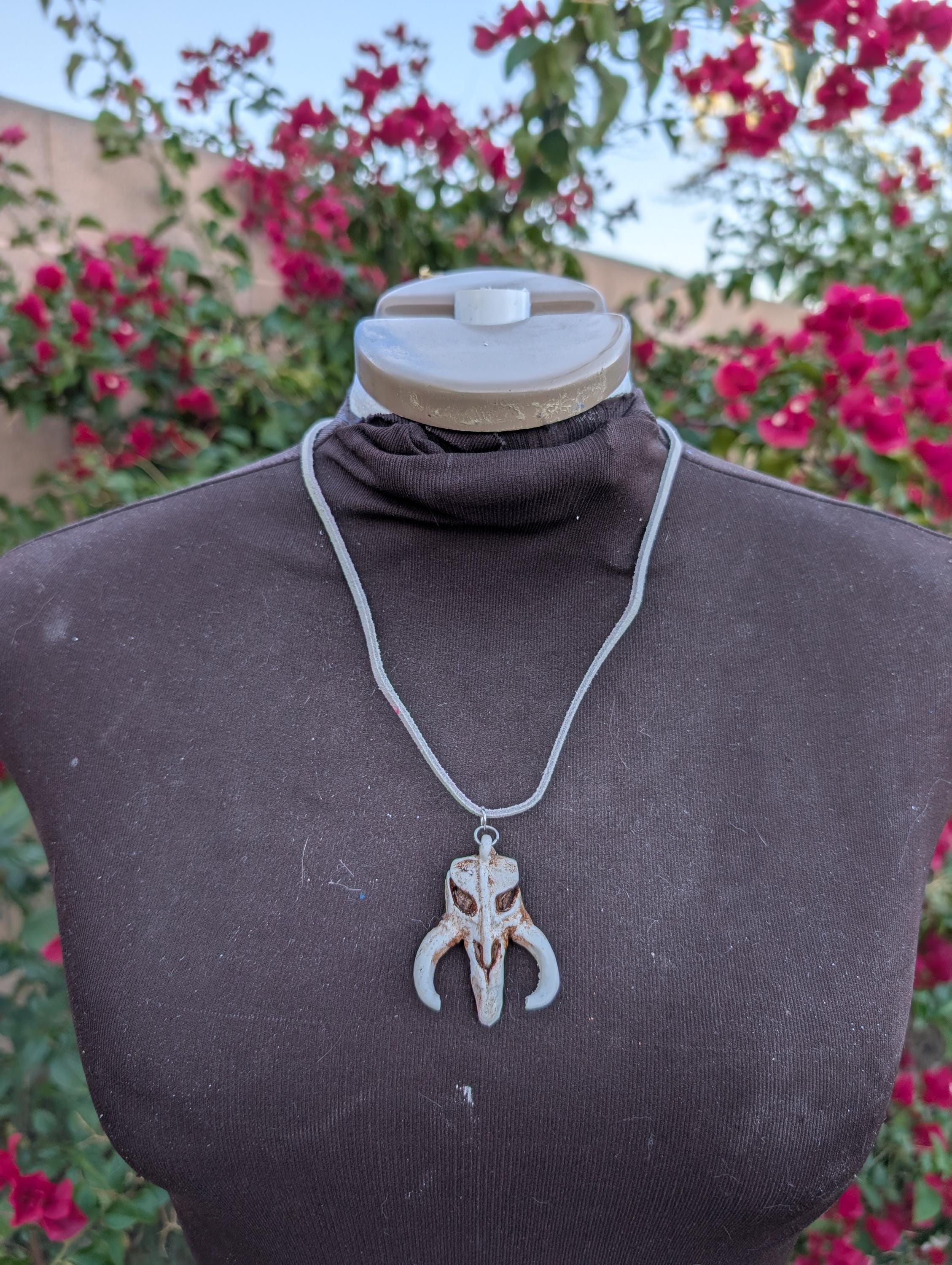 Mythosaur Skull Pendant Necklace