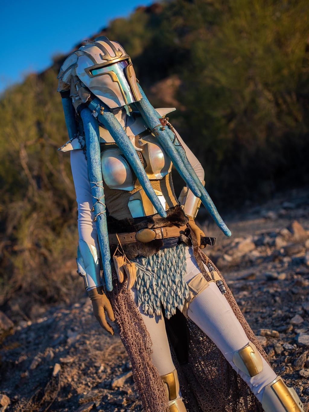 Sharkskin / Creature Loincloth & Trophy Belt