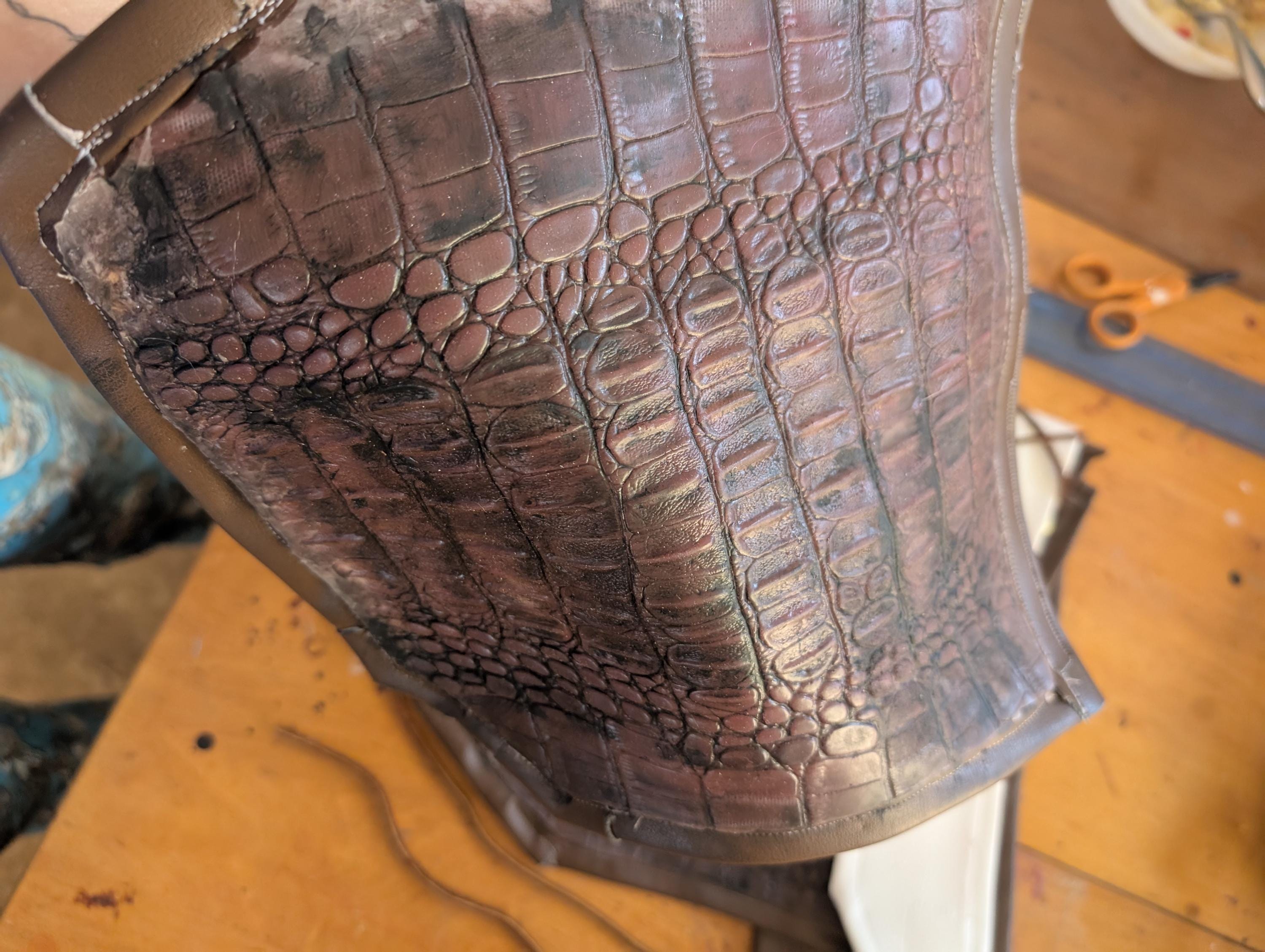 Sharkskin / Creature Loincloth & Trophy Belt