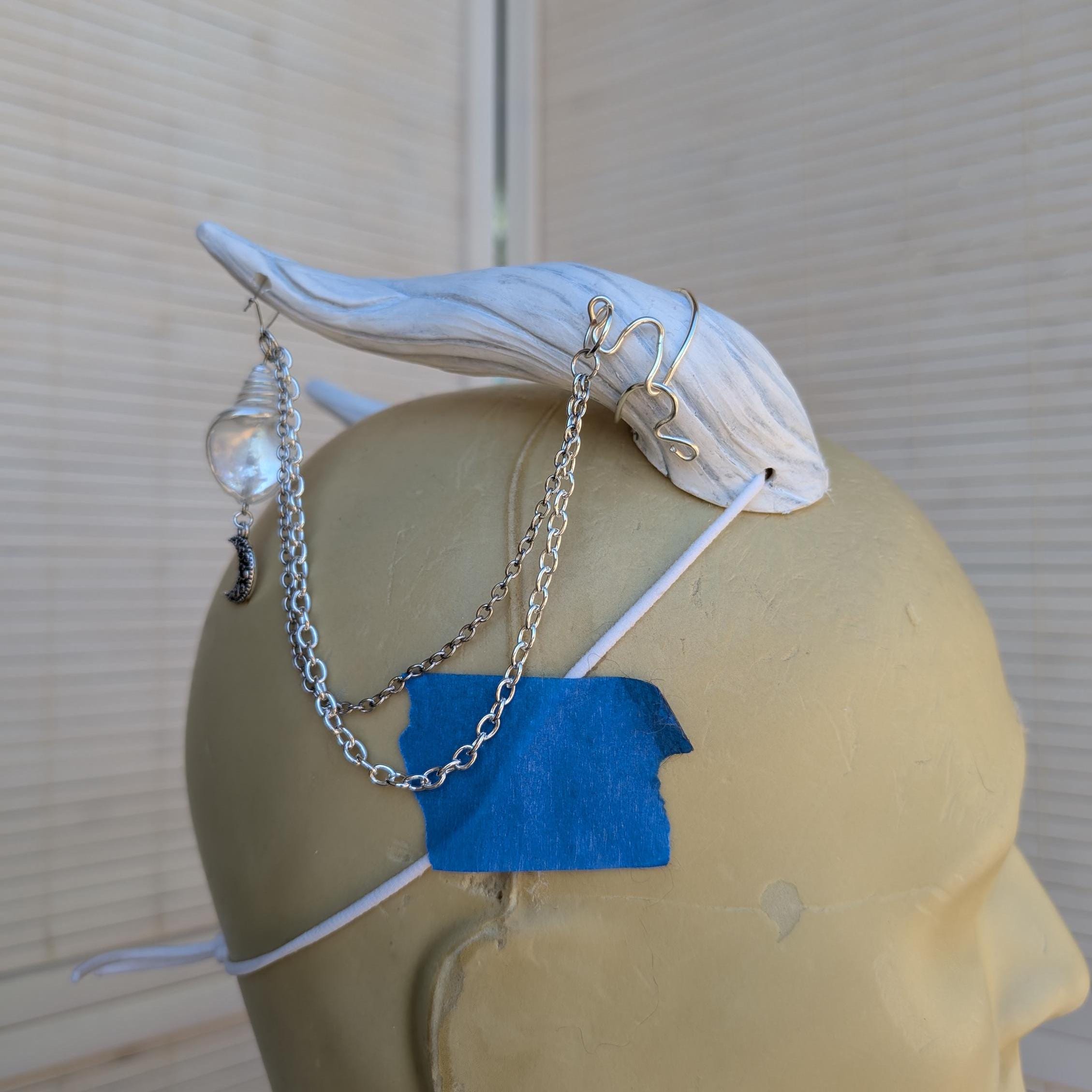 Decorated Small Horn Headdress (Custom)