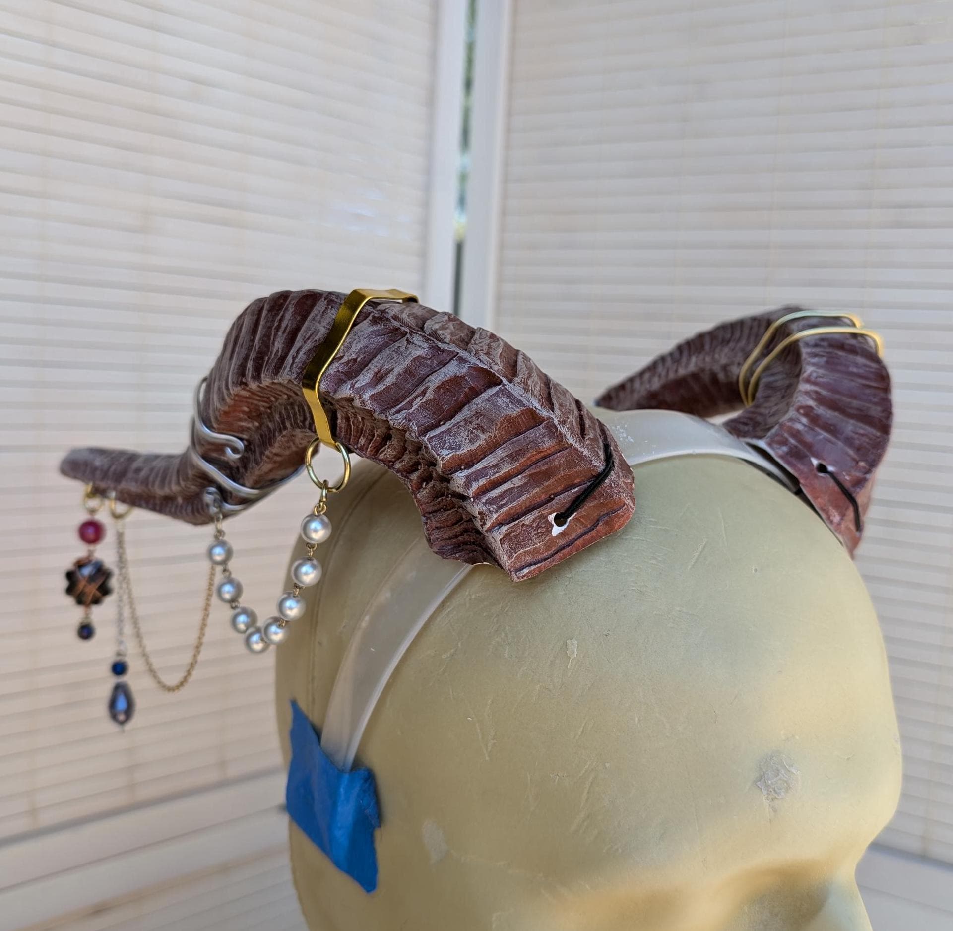 Decorated Medium Horn Headdress (Custom)