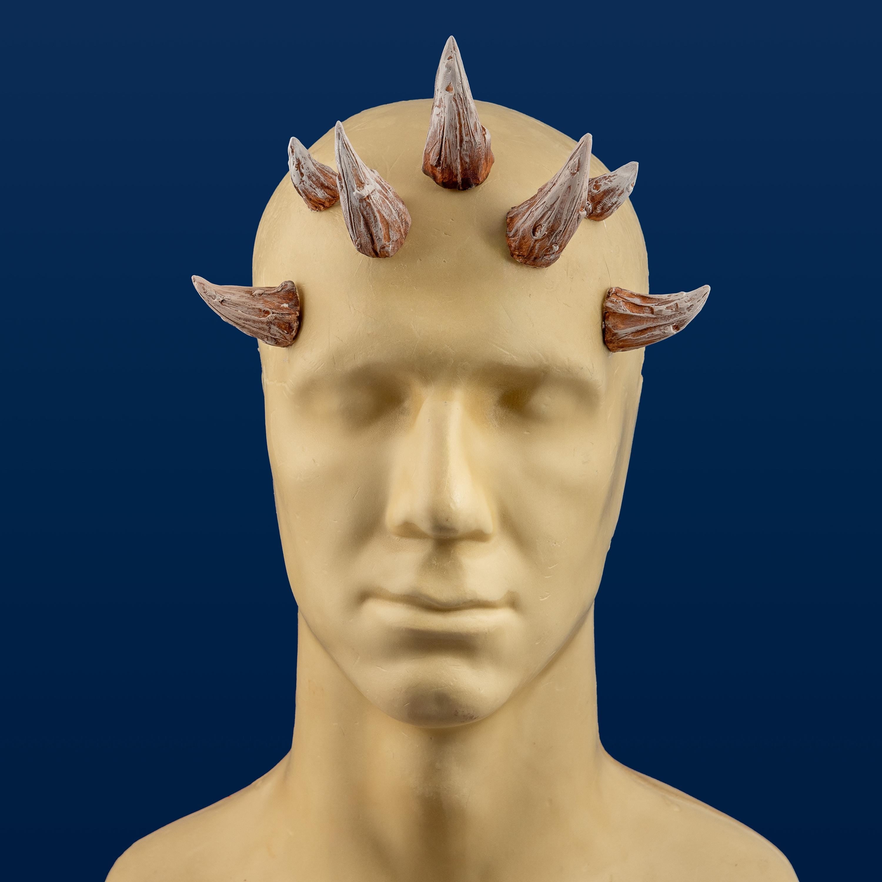 Large Zabrak Horn Set - Cosplay Props - Amber Brite Props