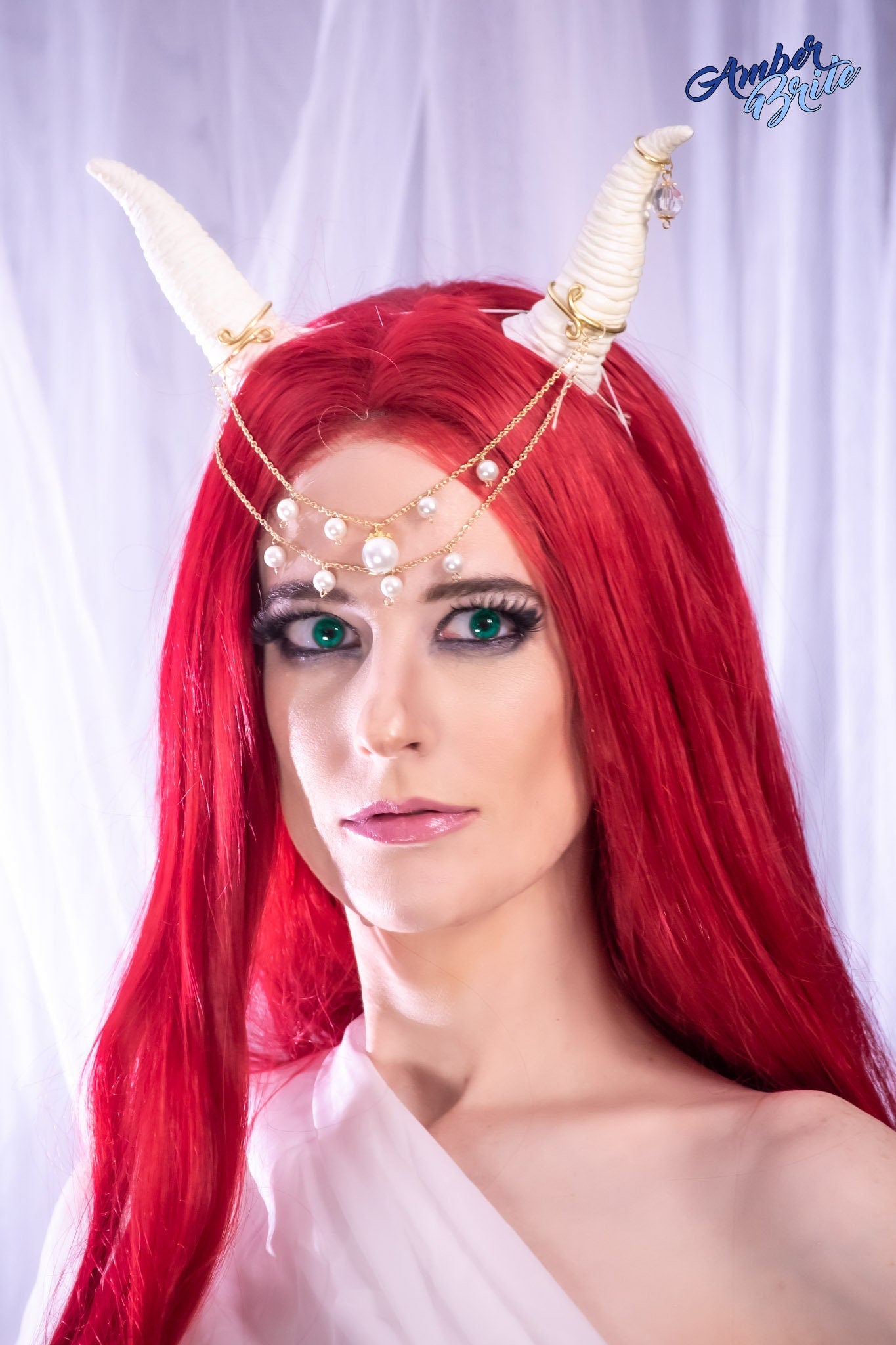 Decorated Extra Small Horn Headdress (Custom)