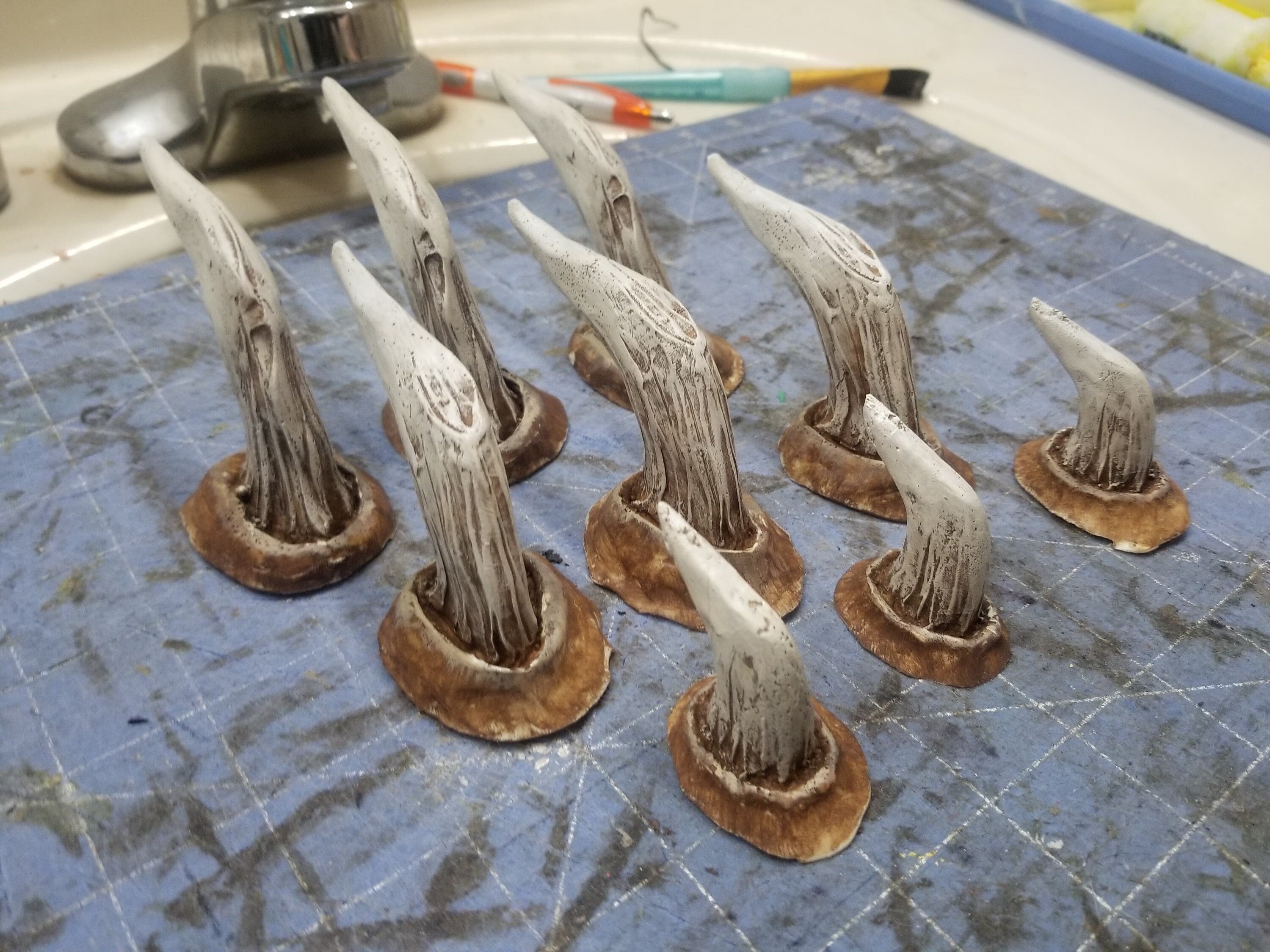 Savage Opress Zabrak Horn Set (9 Piece)