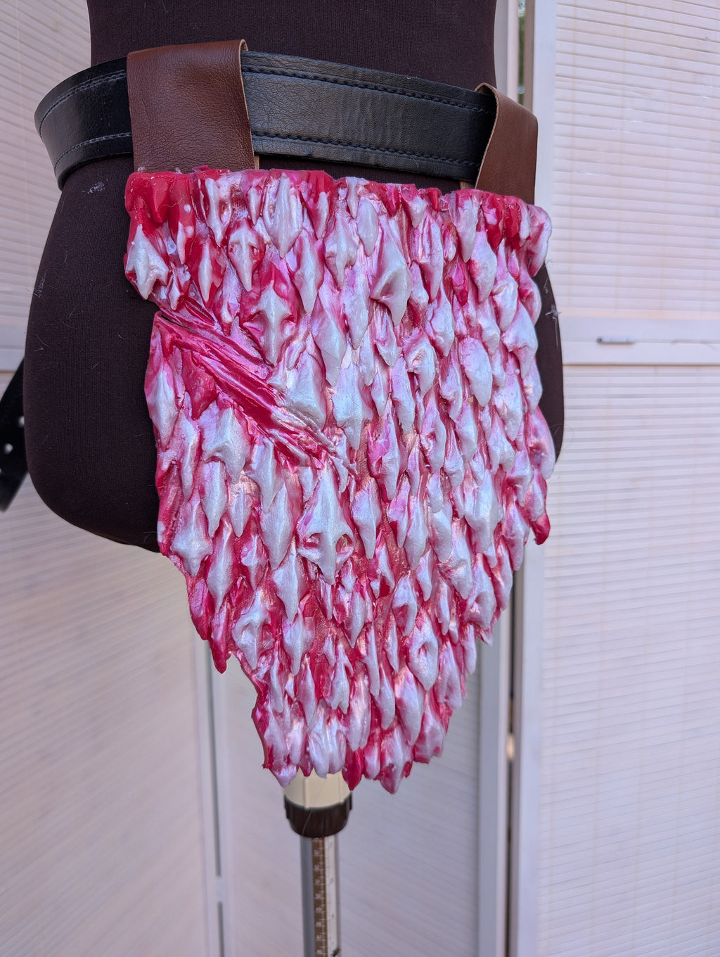 Sharkskin / Creature Loincloth & Trophy Belt