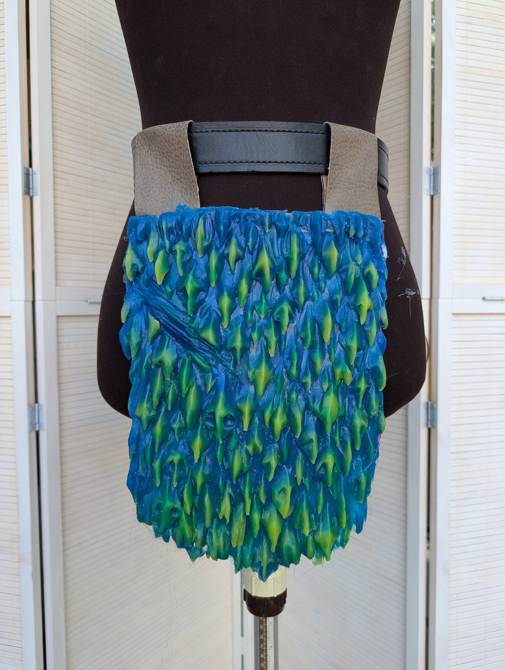 Sharkskin / Creature Loincloth & Trophy Belt