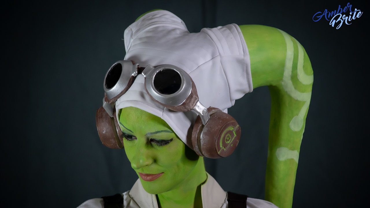 A cosplay of Hera Syndulla by Amber Brite